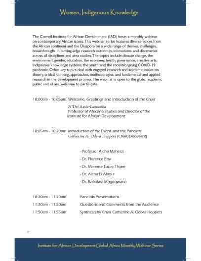 webinar program