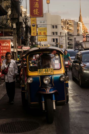 A taxi in Thailand.