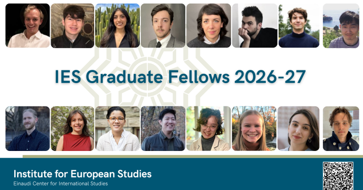2026-27 IES Graduate Fellows
