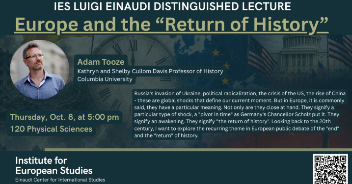  Europe and the Return of History