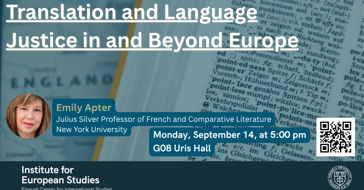 Translation and Language Justice in and Beyond Europe