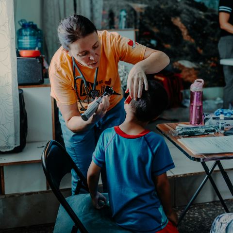 Nurse, part of medical team serving in Costa Rica, Oct. 2023