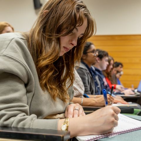 Audience at Lund debate 2025